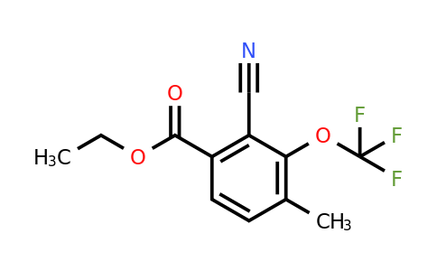 1806280-83-0 | Ethyl 2-cyano-4-methyl-3-(trifluoromethoxy)benzoate