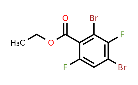 1806280-86-3 | Ethyl 2,4-dibromo-3,6-difluorobenzoate