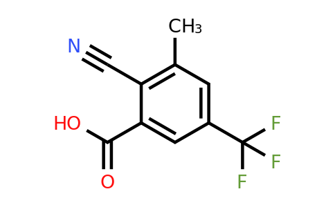 1806281-31-1 | 2-Cyano-3-methyl-5-(trifluoromethyl)benzoic acid