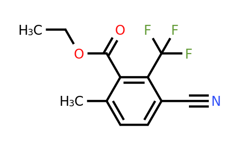 1806281-55-9 | Ethyl 3-cyano-6-methyl-2-(trifluoromethyl)benzoate
