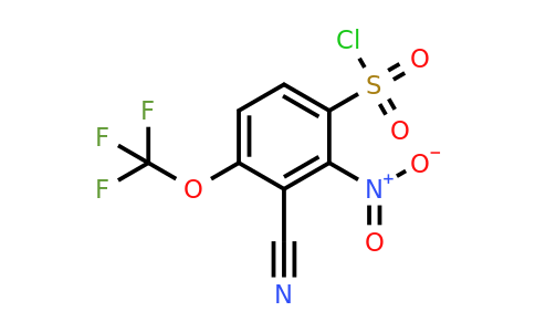 1806283-28-2 | 3-Cyano-2-nitro-4-(trifluoromethoxy)benzenesulfonylchloride