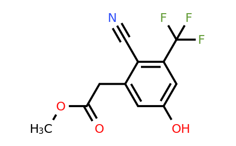 1806283-90-8 | Methyl 2-cyano-5-hydroxy-3-(trifluoromethyl)phenylacetate