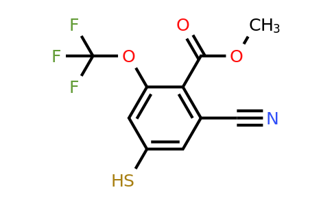 1806284-46-7 | Methyl 2-cyano-4-mercapto-6-(trifluoromethoxy)benzoate