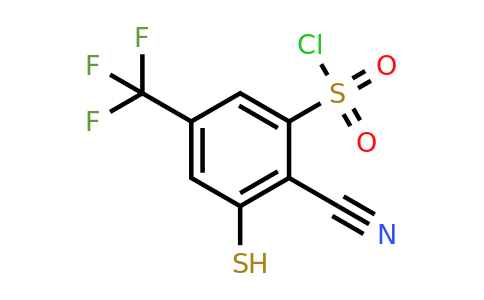 1806284-86-5 | 2-Cyano-3-mercapto-5-(trifluoromethyl)benzenesulfonylchloride
