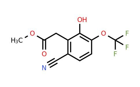 1806284-93-4 | Methyl 6-cyano-2-hydroxy-3-(trifluoromethoxy)phenylacetate