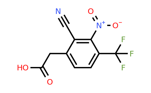1806285-01-7 | 2-Cyano-3-nitro-4-(trifluoromethyl)phenylacetic acid
