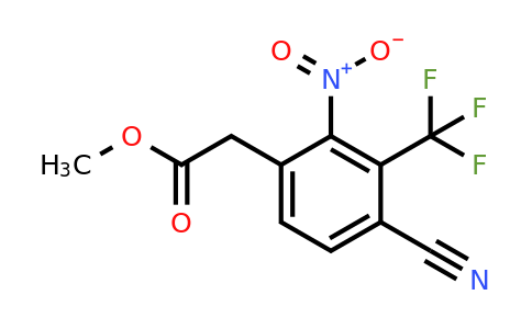 1806285-09-5 | Methyl 4-cyano-2-nitro-3-(trifluoromethyl)phenylacetate