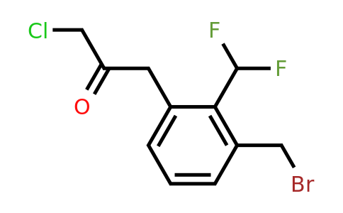 1806285-11-9 | 1-(3-(Bromomethyl)-2-(difluoromethyl)phenyl)-3-chloropropan-2-one