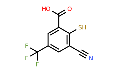 1806285-13-1 | 3-Cyano-2-mercapto-5-(trifluoromethyl)benzoic acid