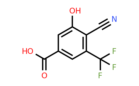 1806285-30-2 | 4-Cyano-3-hydroxy-5-(trifluoromethyl)benzoic acid