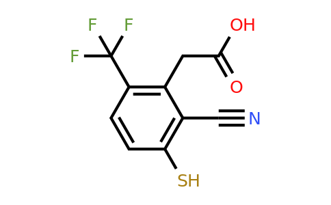 1806285-75-5 | 2-Cyano-3-mercapto-6-(trifluoromethyl)phenylacetic acid