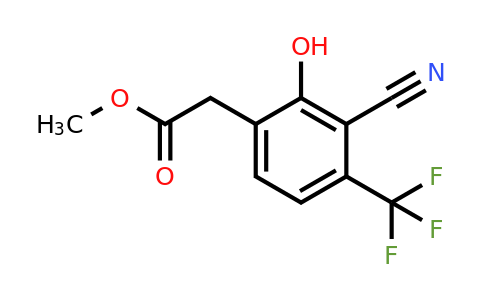 1806286-19-0 | Methyl 3-cyano-2-hydroxy-4-(trifluoromethyl)phenylacetate
