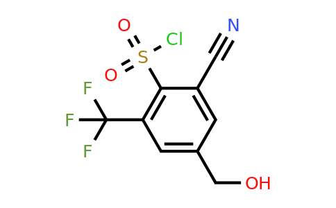 1806287-45-5 | 2-Cyano-4-hydroxymethyl-6-(trifluoromethyl)benzenesulfonylchloride