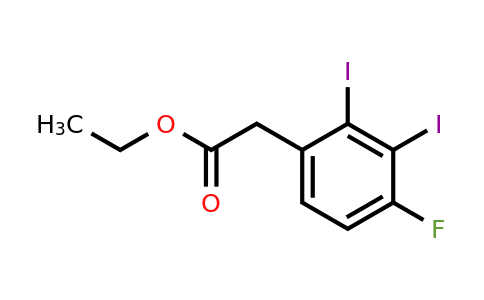 1806287-49-9 | Ethyl 2,3-diiodo-4-fluorophenylacetate