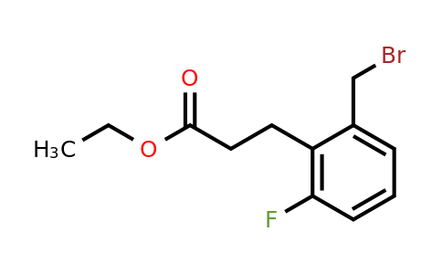1806287-60-4 | Ethyl 2-(bromomethyl)-6-fluorophenylpropanoate