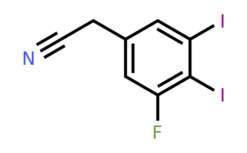 1806287-63-7 | 3,4-Diiodo-5-fluorophenylacetonitrile