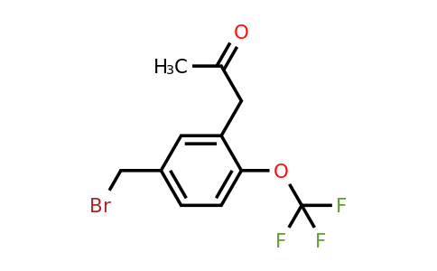1806288-88-9 | 1-(5-(Bromomethyl)-2-(trifluoromethoxy)phenyl)propan-2-one