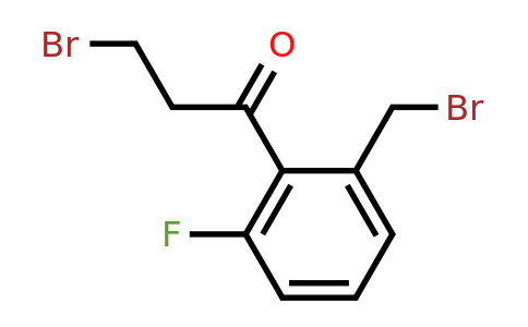 1806288-93-6 | 3-Bromo-1-(2-(bromomethyl)-6-fluorophenyl)propan-1-one