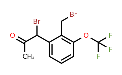 1806288-94-7 | 1-Bromo-1-(2-(bromomethyl)-3-(trifluoromethoxy)phenyl)propan-2-one