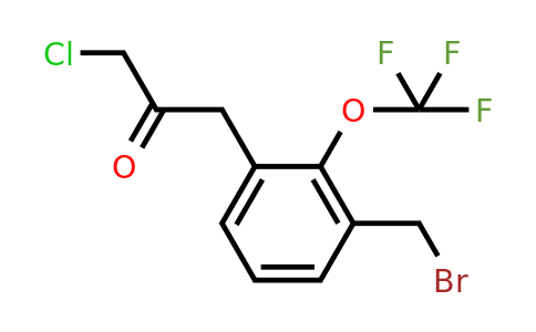 1806289-14-4 | 1-(3-(Bromomethyl)-2-(trifluoromethoxy)phenyl)-3-chloropropan-2-one
