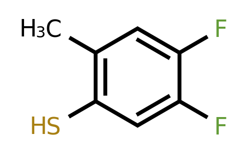 1806289-18-8 | 4,5-Difluoro-2-(methyl)thiophenol