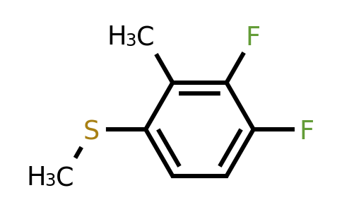 1806289-89-3 | 3,4-Difluoro-2-(methyl)thioanisole