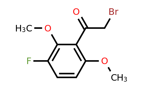 1806290-04-9 | 2',6'-Dimethoxy-3'-fluorophenacyl bromide
