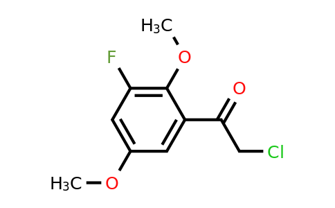 1806290-09-4 | 2',5'-Dimethoxy-3'-fluorophenacyl chloride