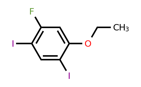 1806290-62-9 | 1,5-Diiodo-2-ethoxy-4-fluorobenzene