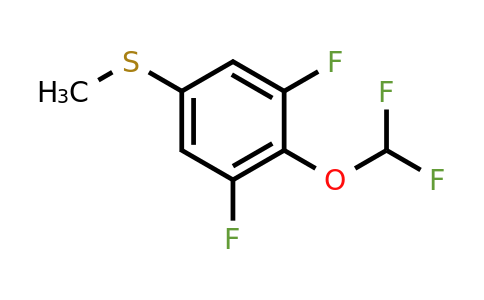 1806290-65-2 | 3,5-Difluoro-4-(difluoromethoxy)thioanisole