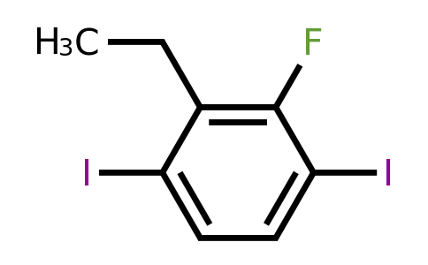 1806290-80-1 | 1,4-Diiodo-2-ethyl-3-fluorobenzene