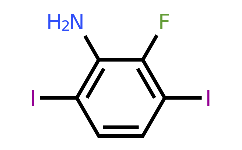 1806290-91-4 | 3,6-Diiodo-2-fluoroaniline