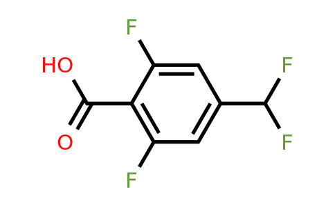 1806290-96-9 | 4-(Difluoromethyl)-2,6-difluorobenzoic acid
