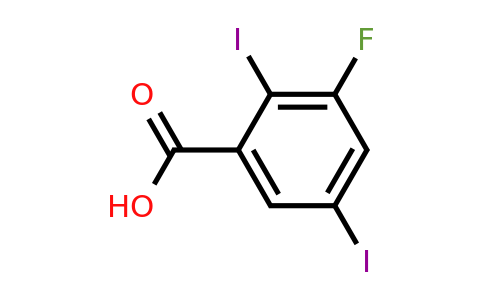 1806291-21-3 | 2,5-Diiodo-3-fluorobenzoic acid