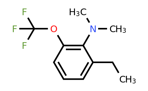 1806291-24-6 | 1-Dimethylamino-2-ethyl-6-(trifluoromethoxy)benzene