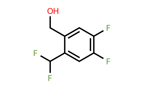 1806291-27-9 | 4,5-Difluoro-2-(difluoromethyl)benzylalcohol