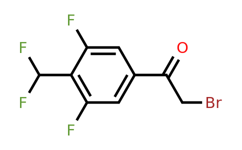 1806291-37-1 | 3',5'-Difluoro-4'-(difluoromethyl)phenacyl bromide
