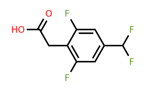 1806291-46-2 | 2,6-Difluoro-4-(difluoromethyl)phenylacetic acid