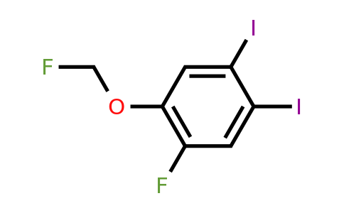 1806291-65-5 | 1,2-Diiodo-4-fluoro-5-(fluoromethoxy)benzene
