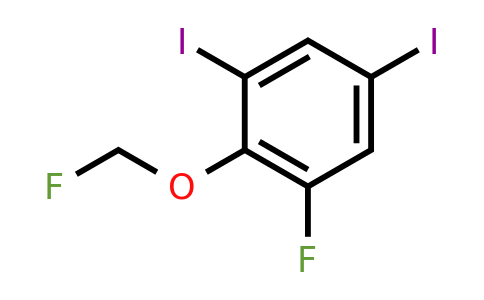 1806291-68-8 | 1,5-Diiodo-3-fluoro-2-(fluoromethoxy)benzene