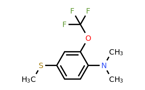 1806291-69-9 | 4-Dimethylamino-3-(trifluoromethoxy)thioanisole