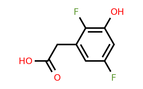 1806292-34-1 | 2,5-Difluoro-3-hydroxyphenylacetic acid
