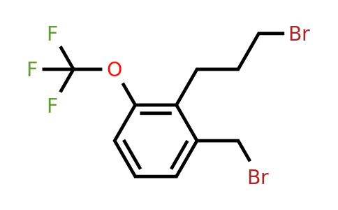 1806292-52-3 | 2-(3-Bromopropyl)-3-(trifluoromethoxy)benzylbromide