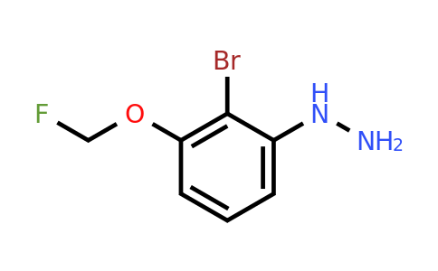 1806292-54-5 | 1-(2-Bromo-3-(fluoromethoxy)phenyl)hydrazine