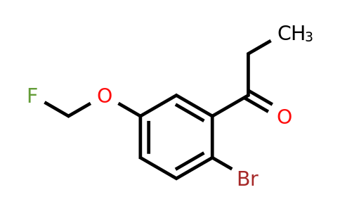 1806292-89-6 | 1-(2-Bromo-5-(fluoromethoxy)phenyl)propan-1-one