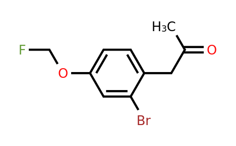 1806293-01-5 | 1-(2-Bromo-4-(fluoromethoxy)phenyl)propan-2-one