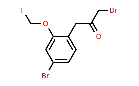 1806293-07-1 | 1-Bromo-3-(4-bromo-2-(fluoromethoxy)phenyl)propan-2-one