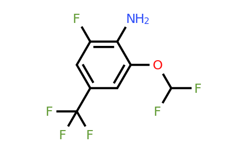 1806293-21-9 | 2-Difluoromethoxy-6-fluoro-4-(trifluoromethyl)aniline