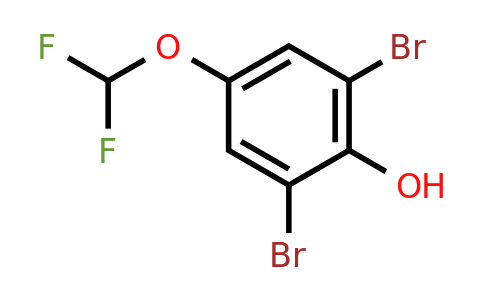 1806293-59-3 | 2,6-Dibromo-4-(difluoromethoxy)phenol
