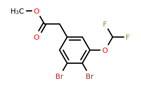 1806293-65-1 | Methyl 3,4-dibromo-5-(difluoromethoxy)phenylacetate